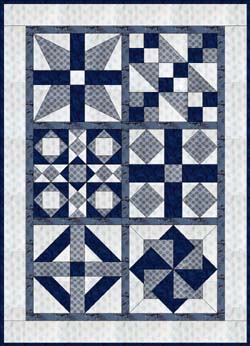 horizontal block with sashing