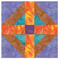 Walls of Jericho pattern step 7