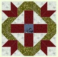 David and Goliath Bible quilt block