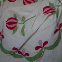 vintage pomegranate quilt